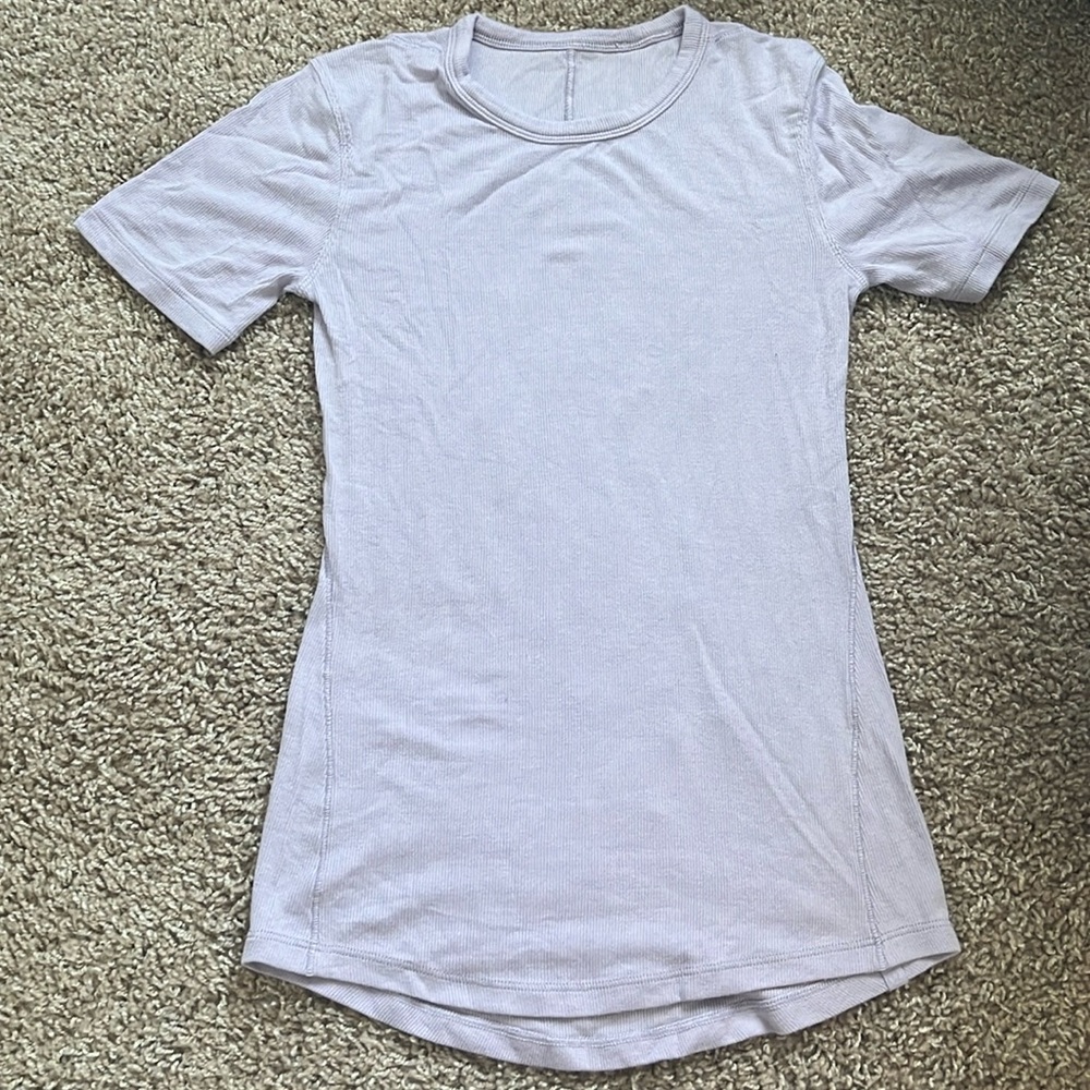 Lululemon Light Purple Shirt Size 2